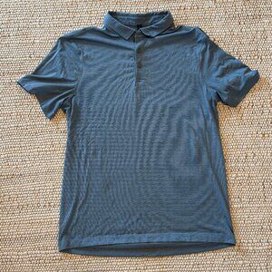 Lululemon Evolution Polo in Blue/Grey